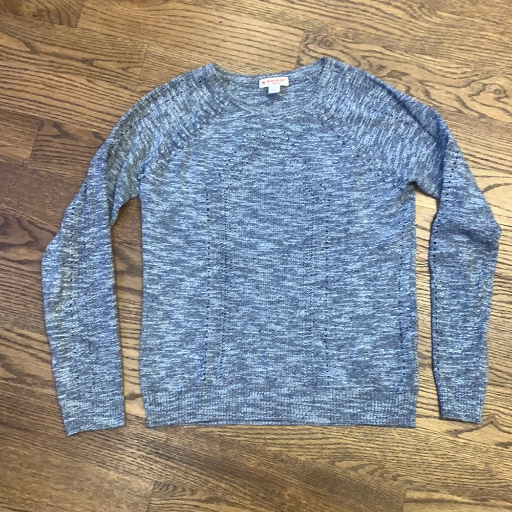 EUC Brooks Brothers Red Fleece Navy Sweater; Size S